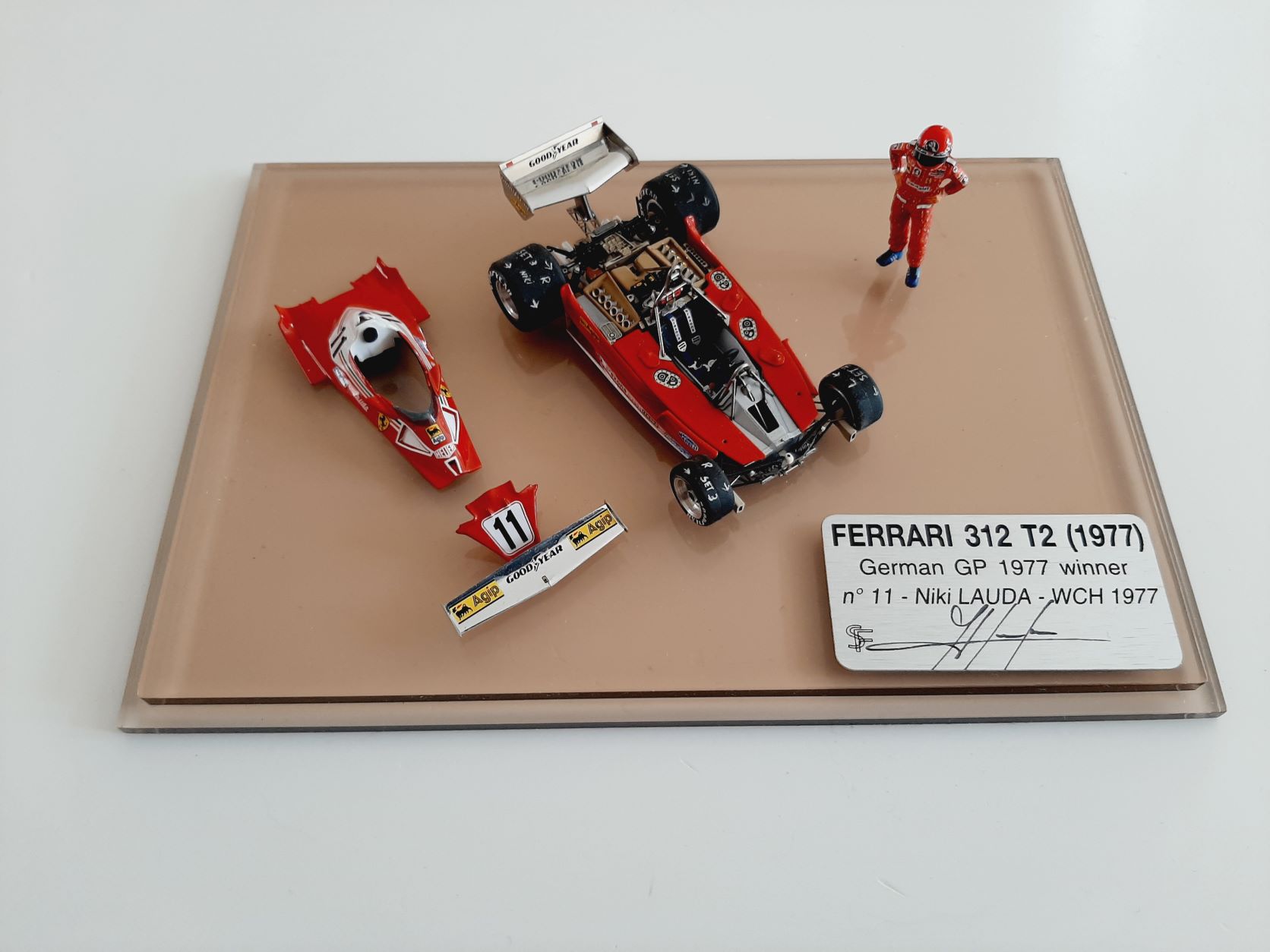 F. Suber : Ferrari 312 T2 winner German GP 1977 --> SOLD